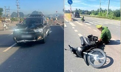 Tin tức tai nạn giao thông mới nhất ngày 18/9: Ô tô va chạm với xe máy, 1 người tử vong