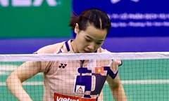 Vì sao Thùy Linh bỏ cuộc trong set 2 giải super 750?