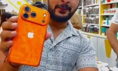 Clip iPhone 12  "biến hình " thành iPhone 17 Pro Max trong 30 giây, hút gần 17 triệu lượt xem chỉ trong 1 ngày