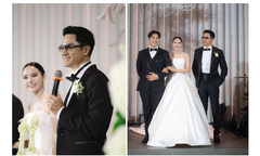 Dắt con gái vào lễ đường,  "tổng tài " U60 khiến con rể  "lu mờ " ngay tại hôn lễ vì quá phong độ