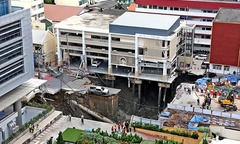 Hé lộ nguyên nhân  "hố tử thần " sâu 50m xuất hiện ở Bangkok,  "nuốt chửng " xe cộ