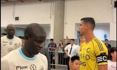 Clip: N’Golo Kante phớt lờ siêu sao Ronaldo gây bão