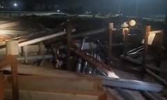 Sập mái vòm tại nhà máy điện ở Ấn Độ, 9 công nhân tử vong thương tâm