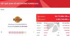 Vietlott lại tìm thấy vé số trúng độc đắc gần 37 tỷ đồng