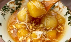 Cách làm chè sắn nóng thơm ngon