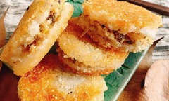 Cách làm món xôi chiên nhân thịt giòn rụm