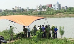 Vụ thi thể người đàn ông nổi trên sông Thái Bình: Manh mối lần ra 2 mẹ con hung thủ