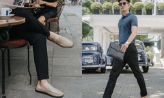 Phong cách phối đồ cùng giày loafer sục