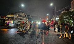 Tin tức tai nạn giao thông mới nhất ngày 29/10: Xe máy va chạm xe tải đỗ bên đường, 1 người tử vong