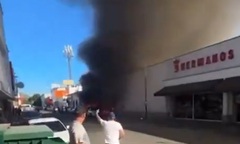 Clip: Cháy nổ tại cửa hàng bách hóa ở Mexico, ít nhất 23 người thiệt mạng