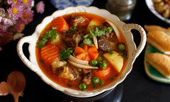 Cách nấu Lagu bò nấu đậu đậm vị