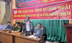 Quảng Ngãi sẽ tổ chức 2 điểm tư vấn pháp luật miễn phí cho nhân dân