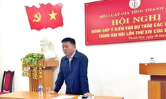 Hội Luật gia tỉnh Thanh Hoá tổ chức nhiều hoạt động hưởng ứng Ngày Pháp luật Việt Nam