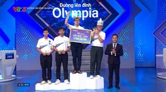 Tin tức giáo dục: Nam sinh Đoàn Gia Khánh thắng thuyết phục trận thi tuần Olympia