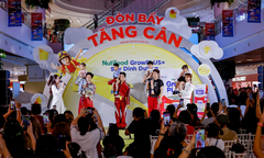 Bộ tứ  "toàn nặng " Anh Tú Voi, Võ Tấn Phát, Tăng Duy Tân, Dương Domic cùng xuất hiện, so kè sự ăn ý với đồng đội nhí