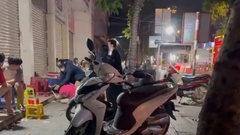 Xác minh clip 4 người đánh nhau dữ dội từ lòng đường đến vỉa hè ở TP.HCM