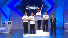 Màn thể hiện  "đỉnh cao " giúp nam sinh Quảng Trị đạt số điểm kỷ lục tại cuộc thi tuần Olympia