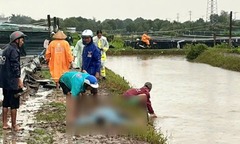 Hiện trường thương tâm vụ 2 người đàn ông bị sét đánh tử vong tại đầm tôm ở Cà Mau