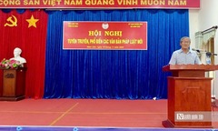 Hội Luật gia Cà Mau lan tỏa kiến thức pháp lý về môi trường và quyền trẻ em 