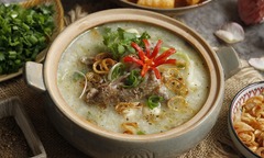 Cách nấu cháo bồ câu bằng nồi cơm điện