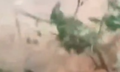 Clip: Mưa lớn gây sạt lở kinh hoàng, đất đá đổ ập xuống, 2 mẹ con thiệt mạng thương tâm