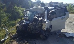 Vụ ô tô lấn làn tông xe đầu kéo, 4 người tử vong: Tạm giữ Lại Quang Nhân 