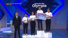 Duy trì phong độ ổn định, nam sinh Hải Phòng xuất sắc giành vòng nguyệt quế Đường lên đỉnh Olympia