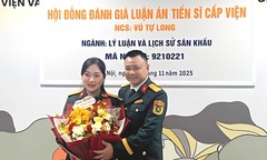 NSND Tự Long bảo vệ thành công luận án Tiến sĩ