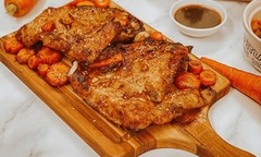 Cách làm má heo chiên giòn