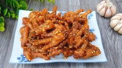 Cách làm chân gà chiên bơ tỏi đậm vị