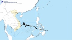 Tin tức dự báo thời tiết hôm nay 4/12: Áp thấp suy yếu sau khi vào đất liền