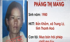 Truy nã  "nữ quái " Phàng Thị Mang 