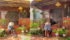 Chàng trai Vĩnh Long bỏ phố về quê, biến đất hoang sau nhà thành khu vườn  "chữa lành "