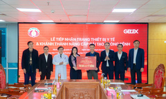 GELEX trao tặng trang thiết bị y tế và hỗ trợ nâng cấp phòng bệnh tại tỉnh Nghệ An