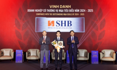 SHB được vinh danh “Doanh nghiệp có thương vụ M&A tiêu biểu năm 2024-2025”