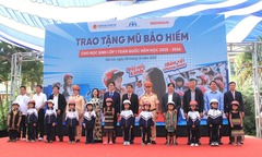 Phát động chương trình tặng mũ bảo hiểm cho học sinh lớp 1 khu vực Tây Nguyên