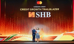 SHB nhận “cú đúp” giải thưởng từ Mastercard cho thẻ tín dụng cá nhân và doanh nghiệp 2025