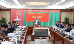 Thông cáo báo chí Kỳ họp thứ 70 của Ủy ban Kiểm tra Trung ương