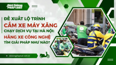 Đề xuất lộ trình cấm xe máy xăng chạy dịch vụ tại Hà Nội: Hãng xe công nghệ tìm giải pháp như thế nào?