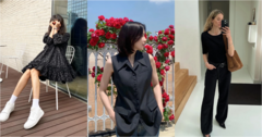 Bí kíp phối đồ màu đen cho nữ chuẩn stylist