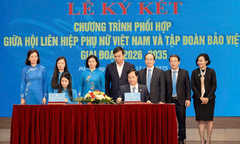 Hội Liên hiệp Phụ nữ Việt Nam và Tập đoàn Bảo Việt ký kết chương trình phối hợp giai đoạn 2026 – 2035