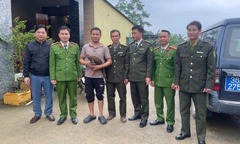 Bắt được gà lôi trắng quý hiếm khi đi rừng, người dân tự nguyện giao nộp cho cơ quan chức năng
