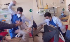 Bị nhắc  "nói chuyện lịch sự ", bác sĩ nổi nóng xông vào đấm bệnh nhân