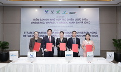 VinEnergo, VinFast, V-Green và Xanh SM hợp tác với IDICO “xanh hóa” các khu công nghiệp