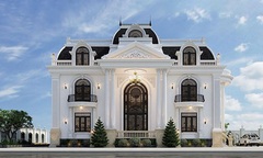 Mẫu biệt thự kiểu Pháp