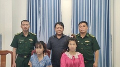 Tin lời hứa hẹn  "việc nhẹ lương cao ", 2 thiếu nữ bị lừa bán sang Campuchia