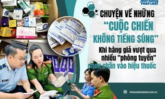 Chuyện về những “cuộc chiến không tiếng súng”- Bài 3: Khi hàng giả vượt qua nhiều  "phòng tuyến " chen chân vào hiệu thuốc