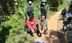 Bắt giữ nhóm thanh niên liều lĩnh làm chuyện phi pháp ở biên giới Quảng Trị