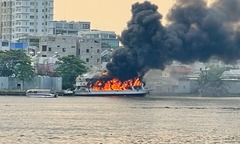 Vụ cháy du thuyền trên sông Sài Gòn: Chủ du thuyền cam kết cam kết hoàn tiền cho khách