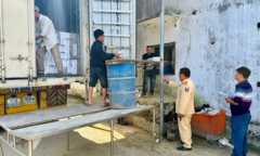 CSGT Huế bất ngờ phát hiện "bí mật " về lô hàng 10 tấn trên xe đầu kéo
